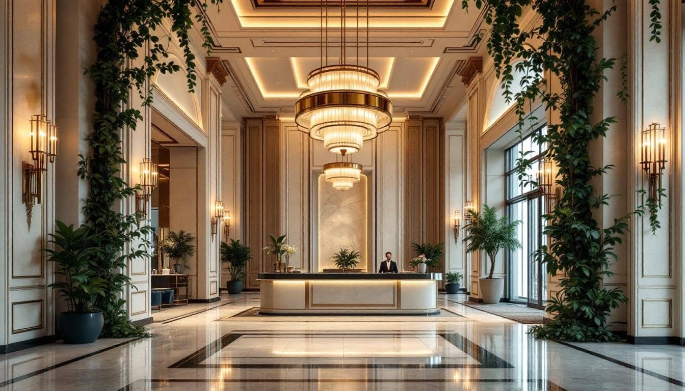 découvrez comment traces et associés a sublimé l’hôtel l’amirauté à brest grâce à la conception de guirlandes en plantes artificielles. retour d’expérience sur ce projet décoratif innovant et naturel.