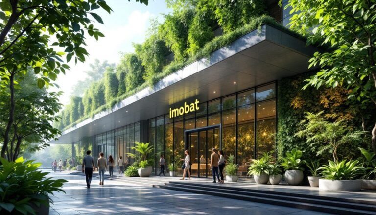 découvrez comment imobat intègre la végétalisation par touches pour créer un environnement de travail innovant et durable dans son nouveau siège.