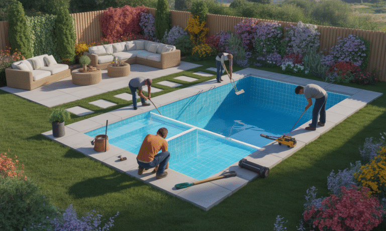 découvrez nos astuces et idées 2025 pour réussir l'installation d'une piscine dans un petit jardin. conseils pratiques pour optimiser l'espace et profiter d'une oasis chez vous.