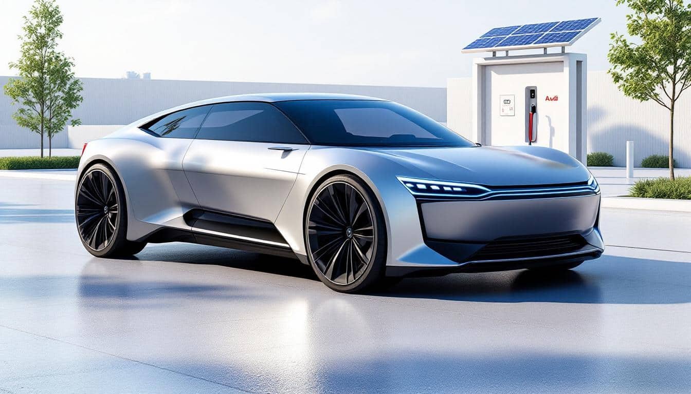 découvrez comment audi met son logo au vert à l’occasion d’une opération commerciale inédite pour promouvoir sa gamme de véhicules électriques. profitez d’une mobilité durable et des dernières innovations de la marque aux anneaux.