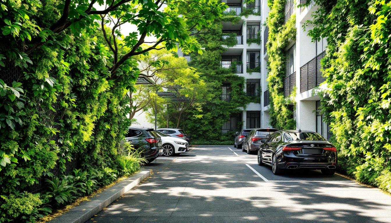 découvrez comment les claustras en métal végétalisés au lichen transforment les parkings d’immeuble en espaces esthétiques et naturels, offrant intimité, modernité et intégration de la verdure dans l’architecture urbaine.