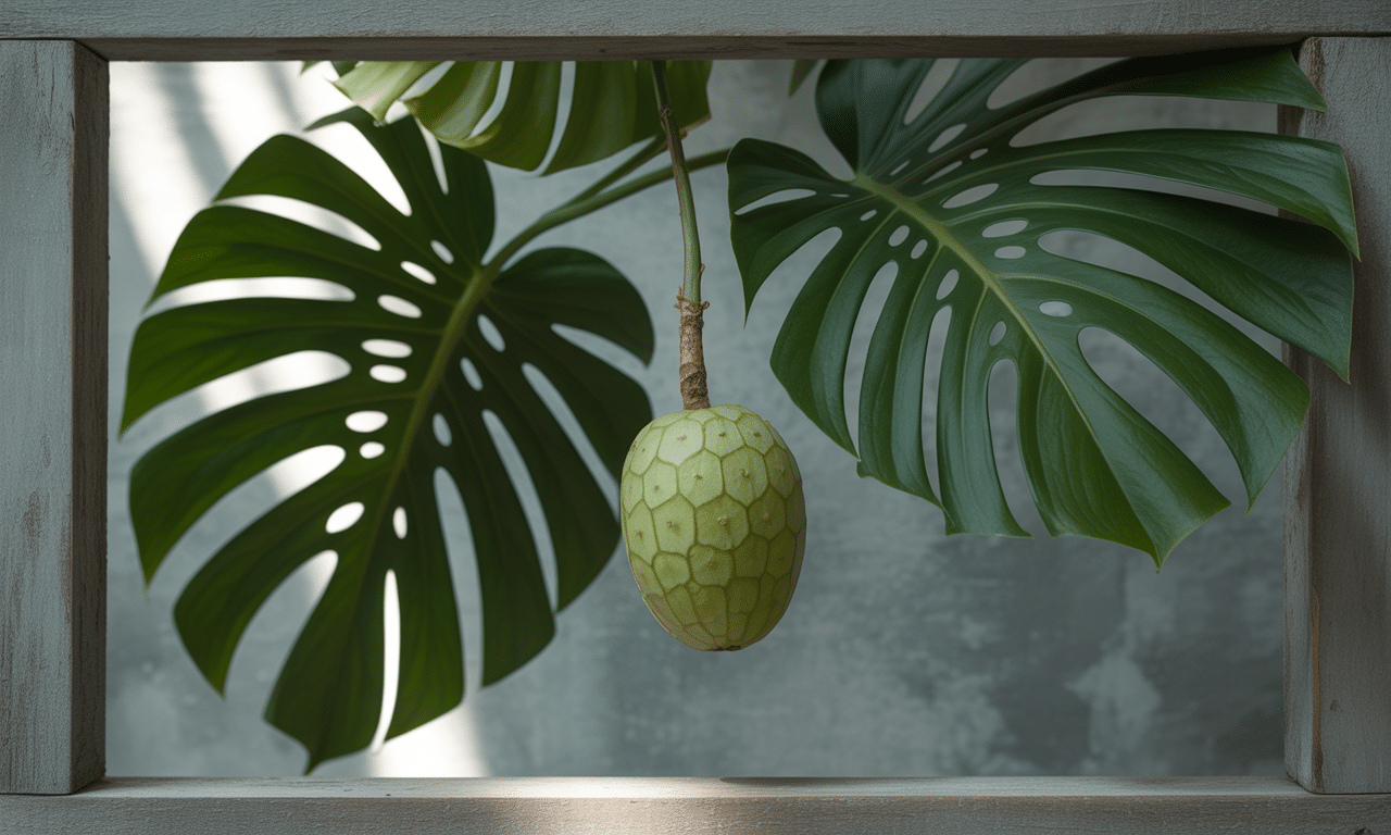 découvrez le cériman, le fruit étonnant du monstera deliciosa : origine, saveur unique, conseils de dégustation et bienfaits pour la santé. tout ce qu'il faut savoir sur ce fruit exotique !