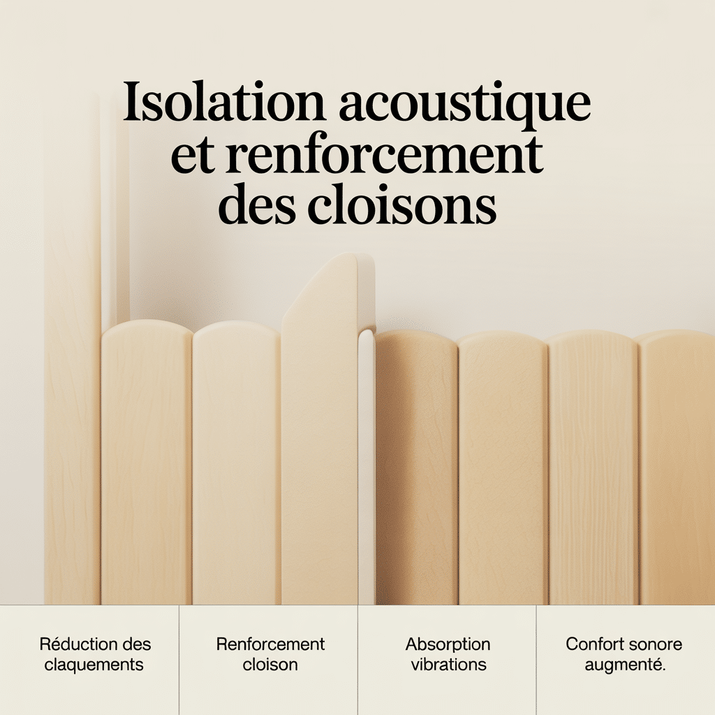 infographie isolation accoustique
