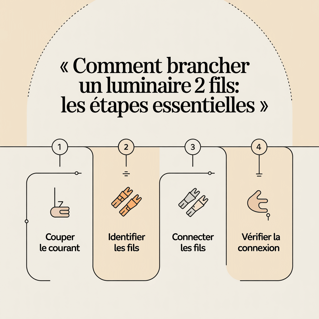 image-63 infographie sur comment brancher un luminaire 2 fils les differentes etapes