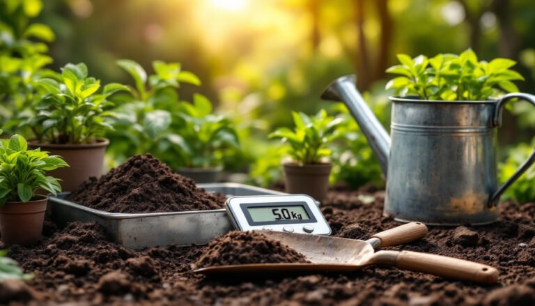 découvrez combien pèse un litre de terreau en kilogrammes et apprenez à estimer le poids de votre terreau pour vos projets de jardinage ou de rempotage.