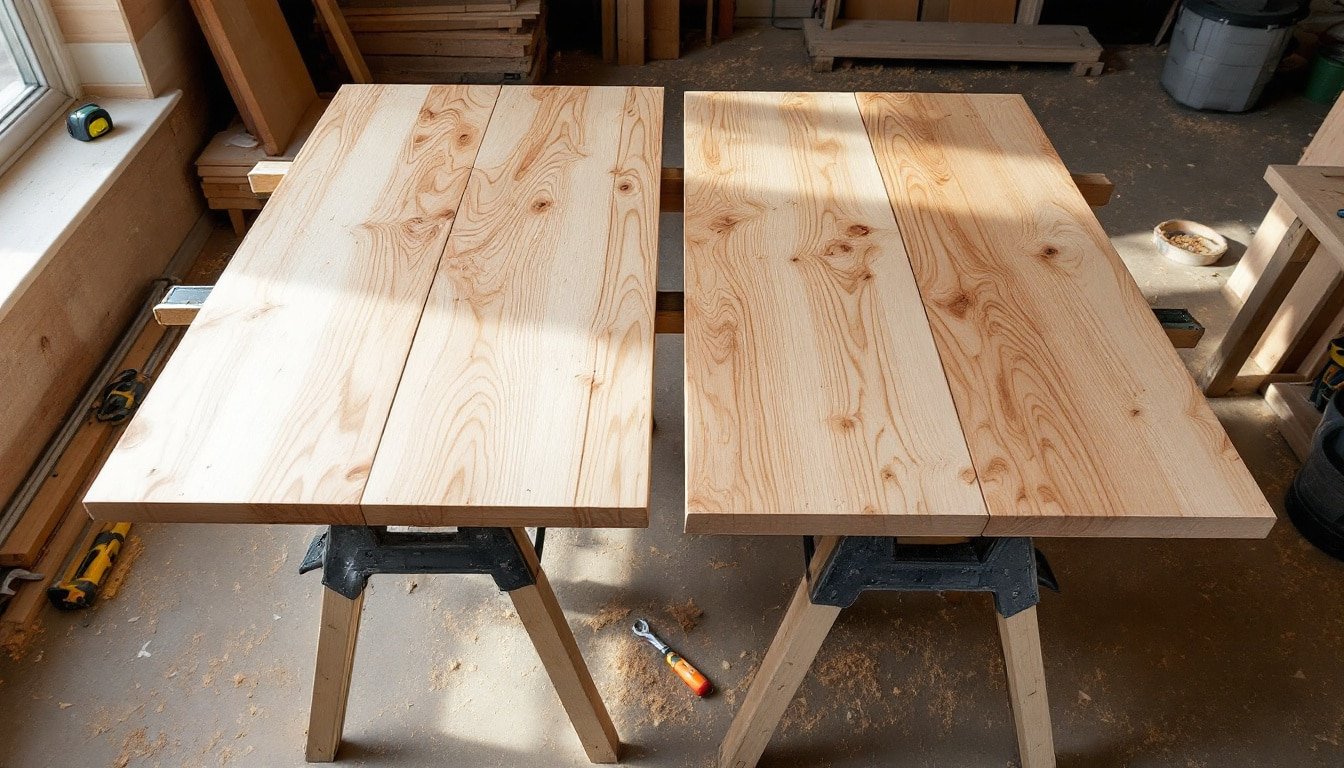 découvrez comment assembler facilement deux plans de travail pour construire une table solide et durable. suivez nos conseils étape par étape pour obtenir un résultat professionnel et résistant.