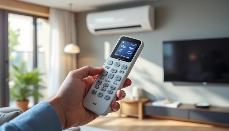 découvrez comment utiliser la télécommande d'un climatiseur lg et explorez ses principales fonctions pour un confort optimal.
