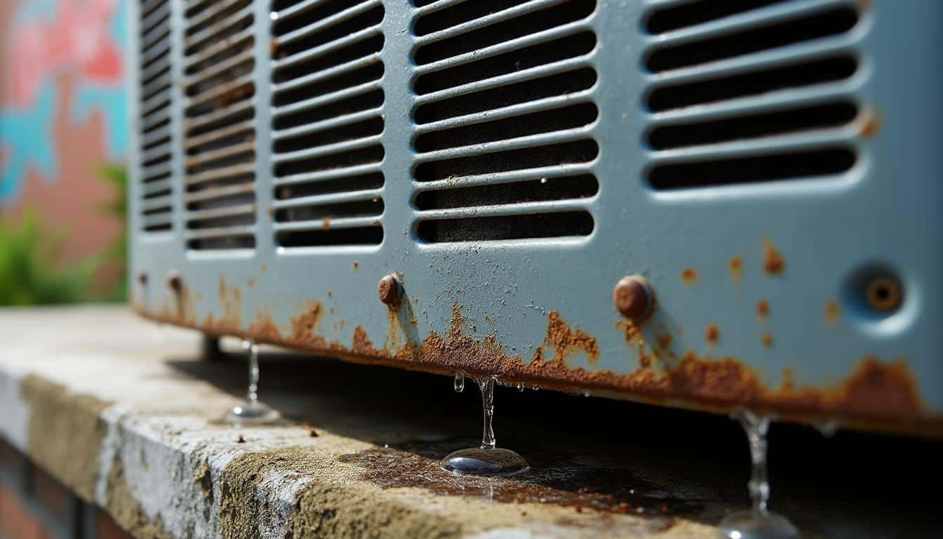 découvrez pourquoi de l'eau s'écoule de votre climatisation extérieure et apprenez les solutions efficaces pour y remédier rapidement.