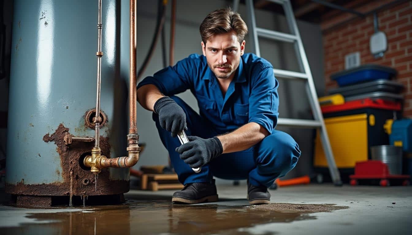 découvrez comment identifier les causes d'une fuite par le bas de votre chauffe-eau et apprenez les solutions efficaces pour réparer ce problème rapidement et éviter les dégâts.