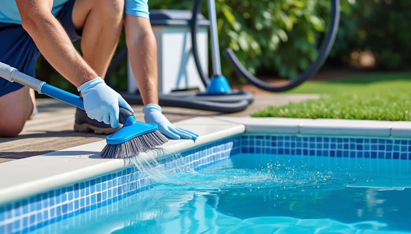 découvrez nos conseils pratiques pour nettoyer efficacement la ligne d’eau de votre piscine et assurer un entretien optimal toute l'année.