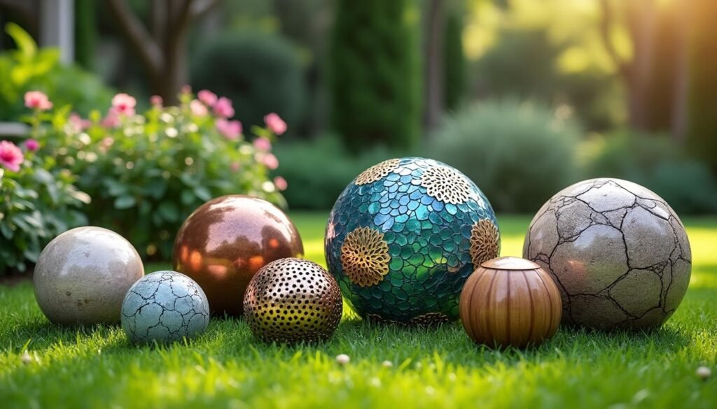 découvrez notre guide complet sur les boules décoratives de jardin : choisissez parmi différents matériaux, tailles et styles pour embellir votre espace extérieur.