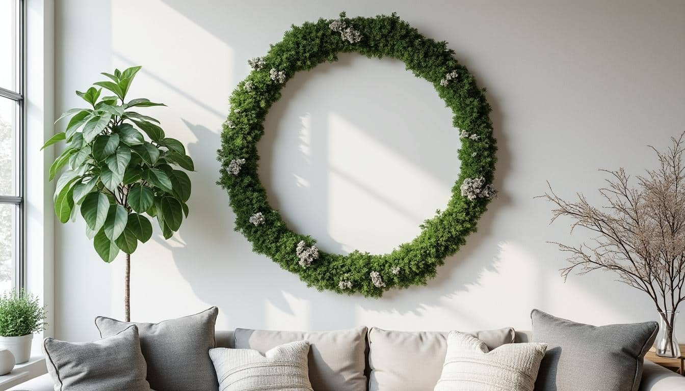 découvrez le cadre végétal mural, une décoration naturelle et élégante qui transforme votre intérieur en un véritable tableau végétal vivant.