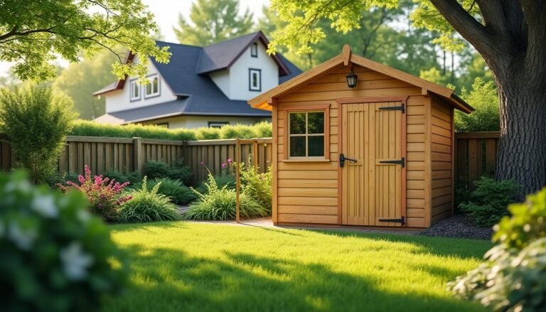 découvrez les règles légales concernant la distance obligatoire entre un abri de jardin et la propriété voisine pour éviter tout litige.