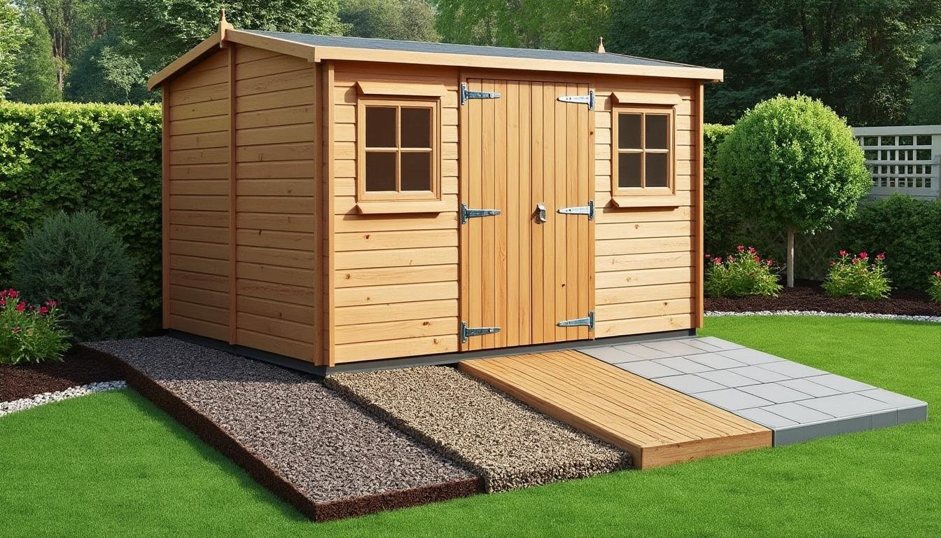 découvrez 4 alternatives pratiques pour installer un abri de jardin sans utiliser de dalle béton, faciles à mettre en place et respectueuses de l'environnement.