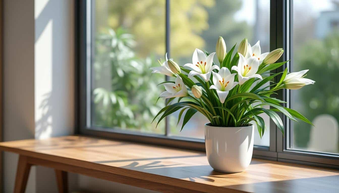 découvrez notre guide complet pour l'entretien et la floraison des lys d'intérieur, avec des conseils pratiques pour garder vos plantes en pleine santé toute l'année.