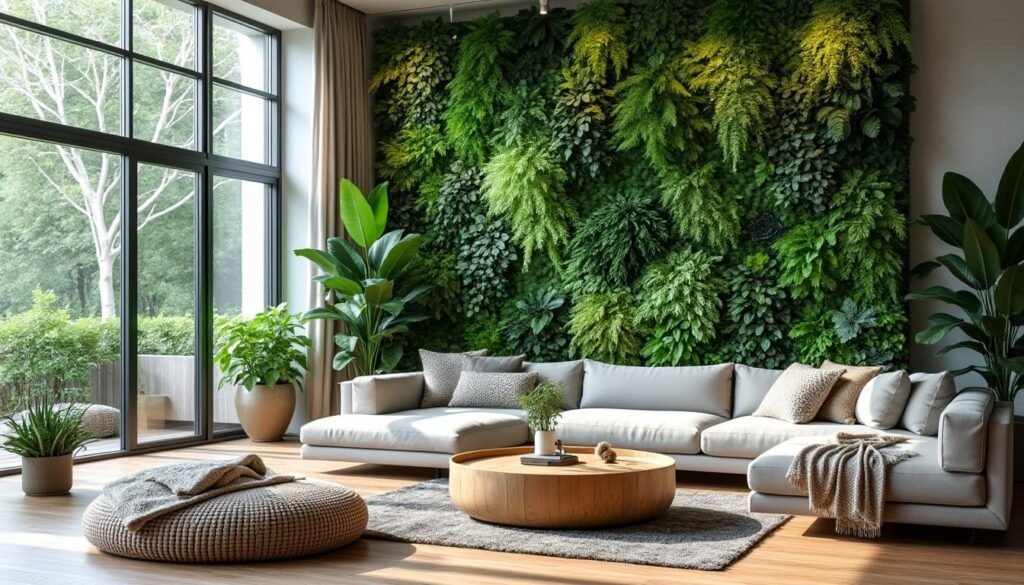 découvrez comment intégrer un mur végétal dans votre salon avec nos inspirations créatives et conseils pratiques pour une installation réussie et un intérieur verdoyant.