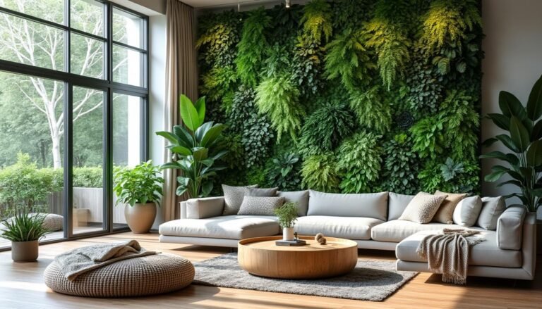découvrez comment intégrer un mur végétal dans votre salon avec nos inspirations créatives et conseils pratiques pour une installation réussie et un intérieur verdoyant.