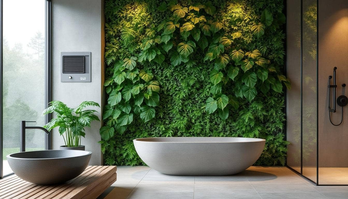 découvrez comment créer un mur végétal en salle de bain en gérant l'humidité et en choisissant les plantes adaptées pour un espace frais et esthétique.
