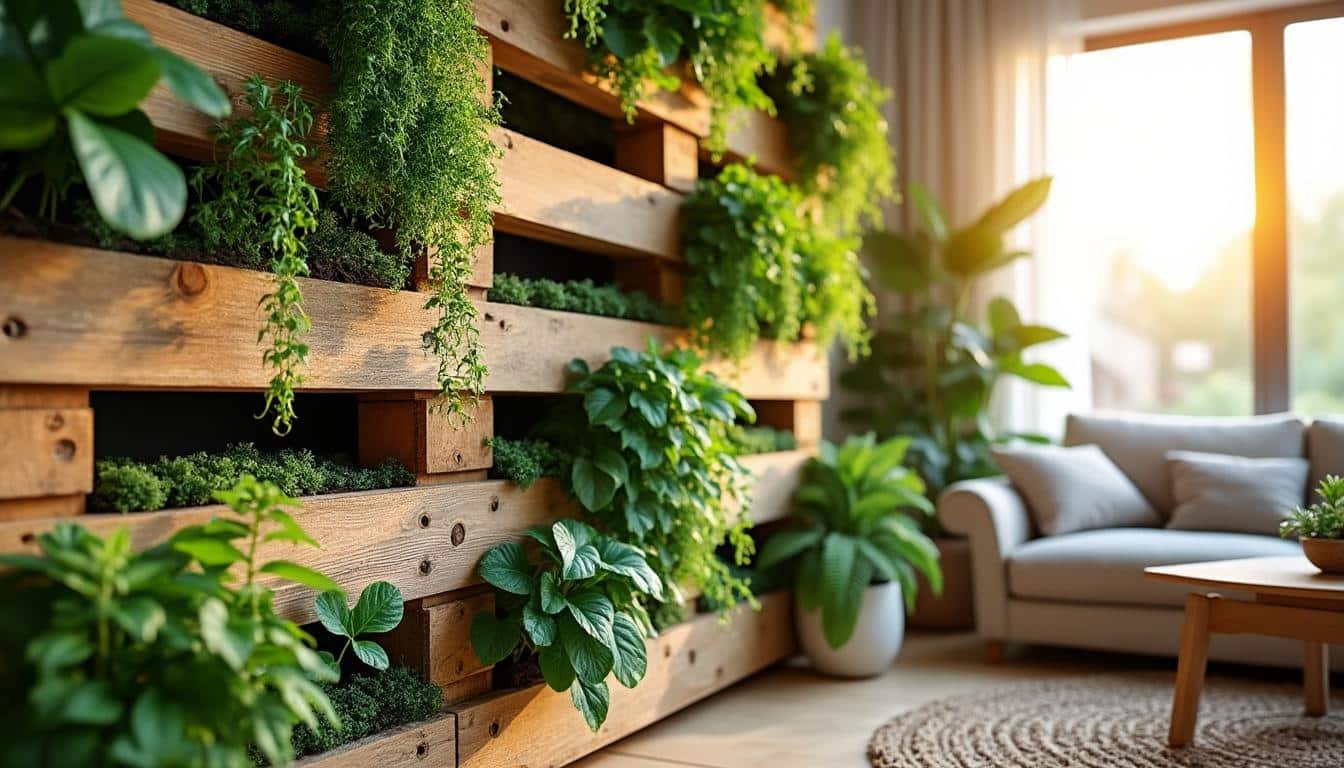 découvrez 3 projets diy pour créer un mur végétal fait maison à moins de 100 euros et apportez une touche de verdure à votre intérieur facilement et à petit prix.