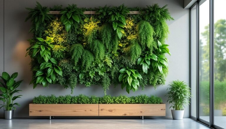 découvrez le mur végétal suspendu, une tendance déco aérienne qui apporte fraîcheur et originalité à votre intérieur. sublimez votre espace avec une touche naturelle et design.