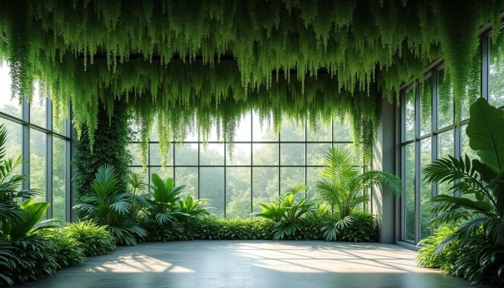 découvrez le plafond végétal, la tendance déco qui apporte nature et fraîcheur à vos espaces, pour une ambiance design et apaisante.