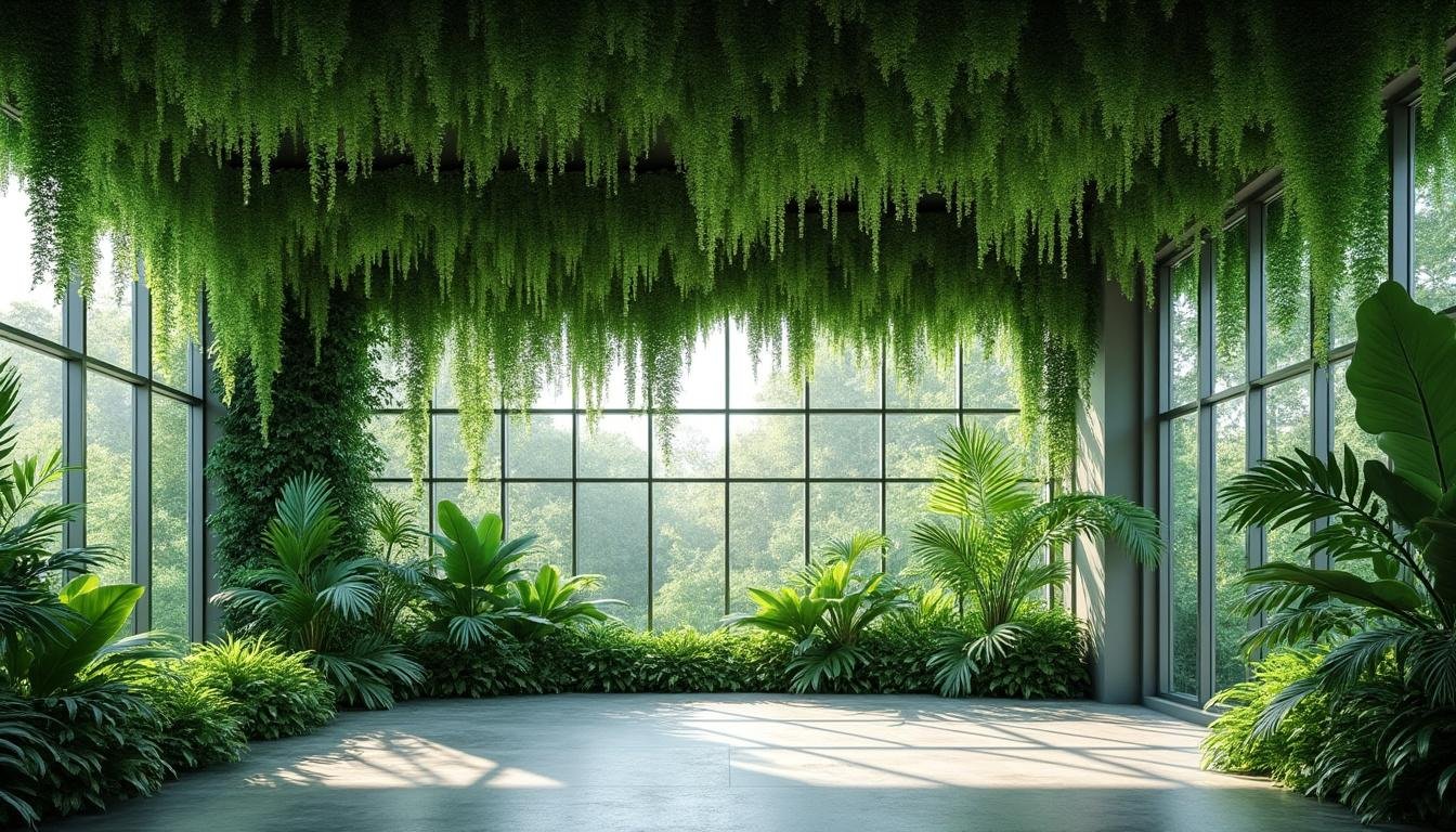 découvrez le plafond végétal, la tendance déco qui apporte nature et fraîcheur à vos espaces, pour une ambiance design et apaisante.